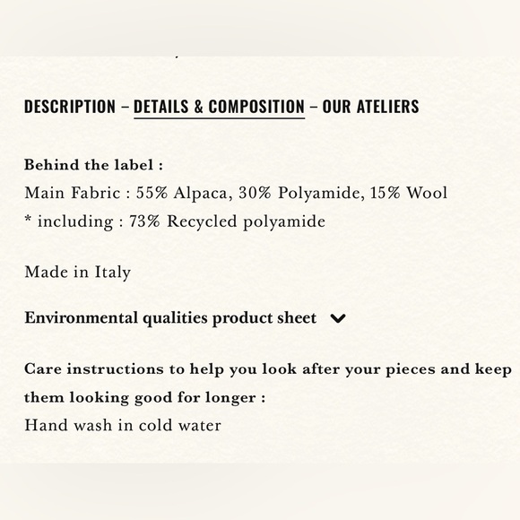 Sezane Gilet Basile Cardigan - Grenat - Picture 4 of 12